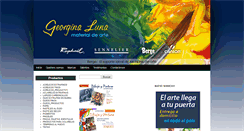 Desktop Screenshot of georginaluna.com