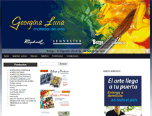 Tablet Screenshot of georginaluna.com
